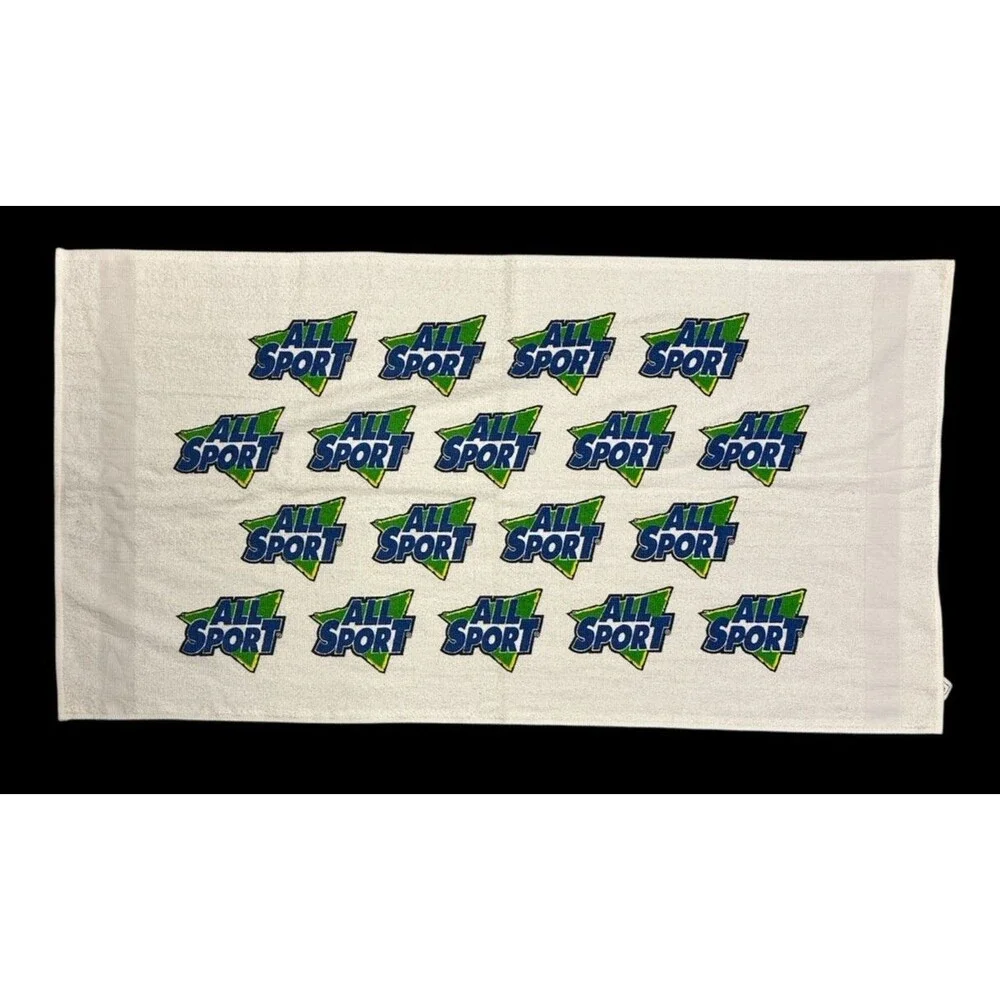 Vintage ALL SPORT Gym Sports Bench Rally Towel 23.25 x 44